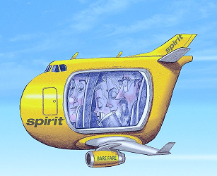 Flying Spirit Airlines from Cleveland: cheap fares, cramped seats and bring  your own water - cleveland.com